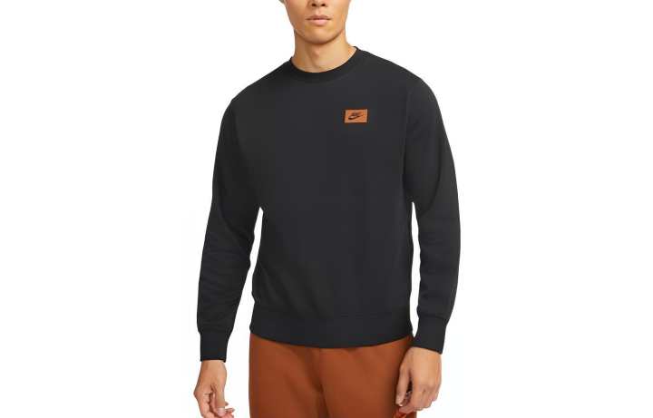 Nike Nike Sweatshirts Men's Black Crew Neck Moderate