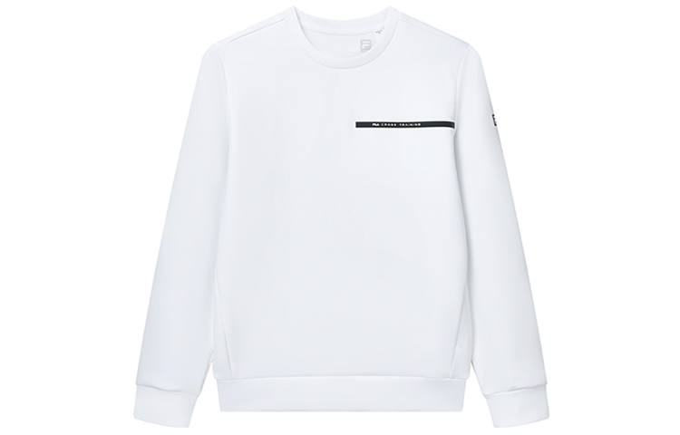 FILA Athletics Sweatshirts Men's Jade White Crew Neck Moderate