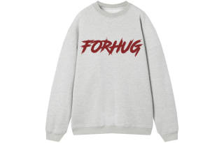 FORHUG Sweatshirts Unisex Crew Neck Moderate Regular