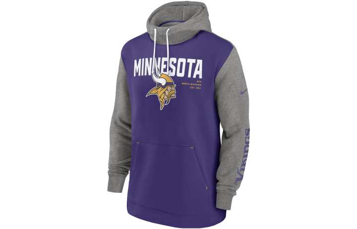 Nike Nike Sweatshirts Men's Purple Hooded Moderate Other
