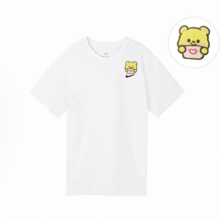 Nike Nike T Shirts Unisex White Crew Neck Moderate Straight Fit