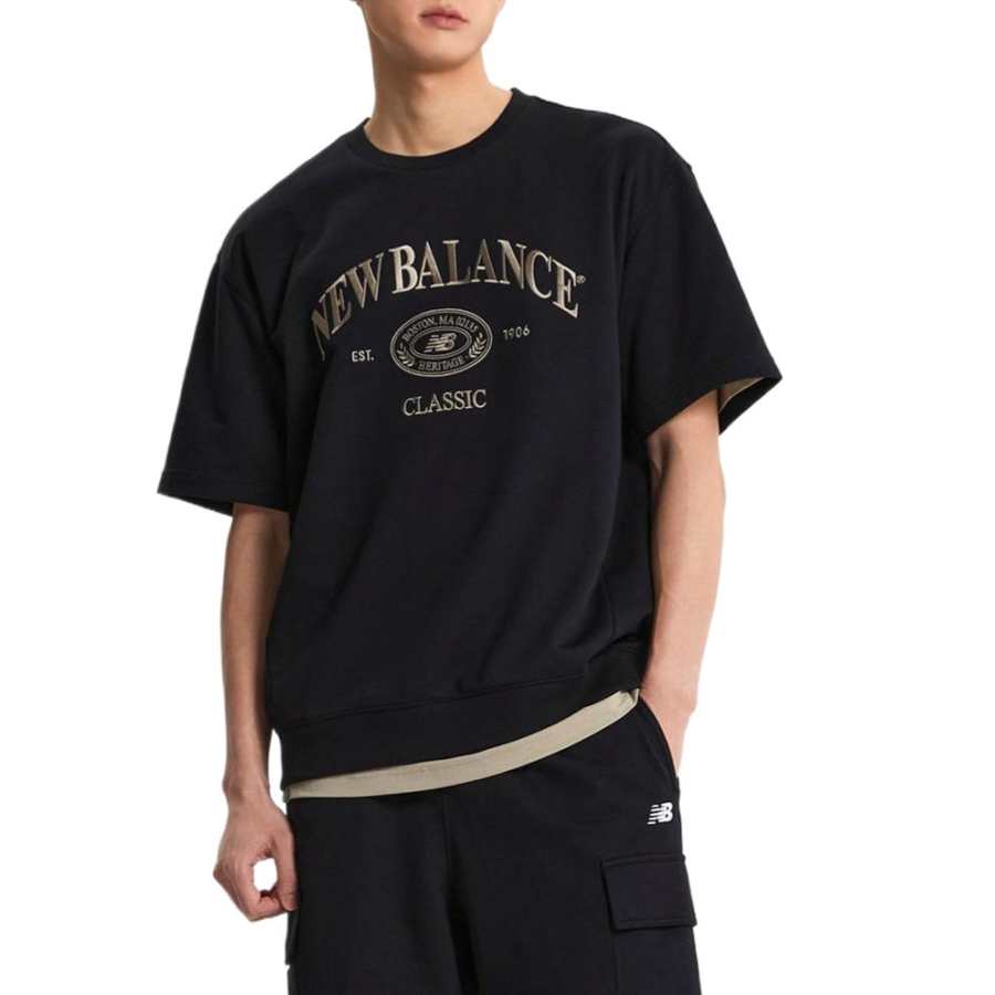 New Balance New Balance FW24 T Shirt Men's Black
