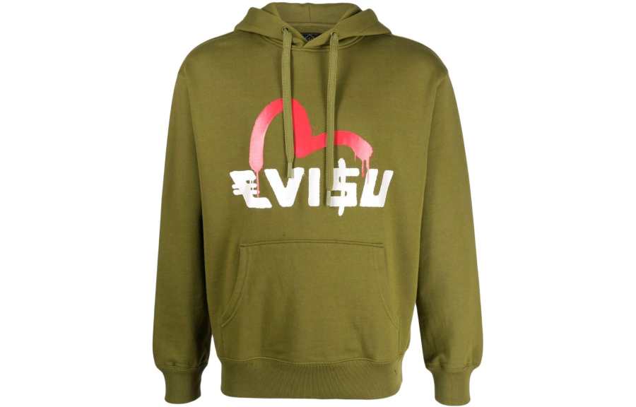 EVISU EVISU X Sfera Ebbast Logo Print Drawstring Hoodie