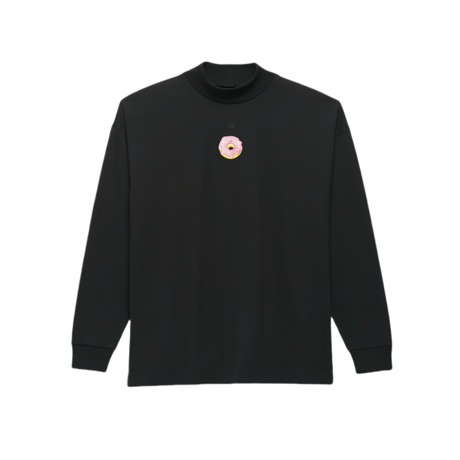 Adidas Adidas T Shirts Unisex Black Crew Neck Straight Fit