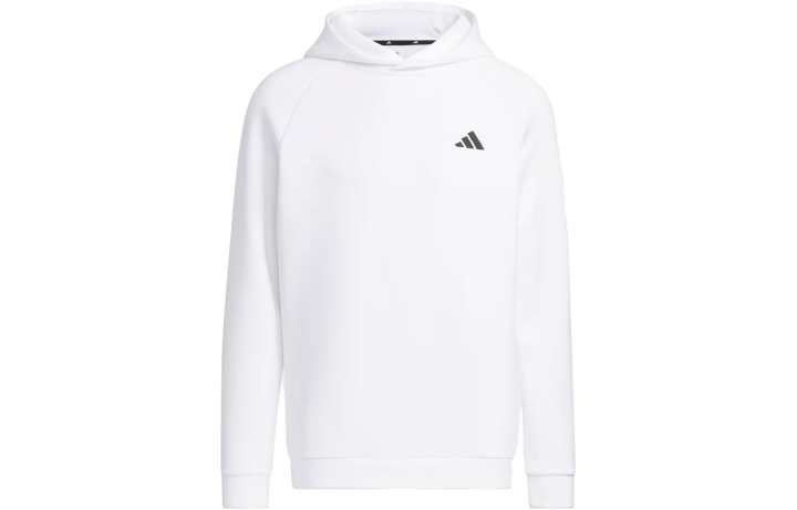 Adidas Adidas Sweatshirts Men's White Hooded Moderate Regular