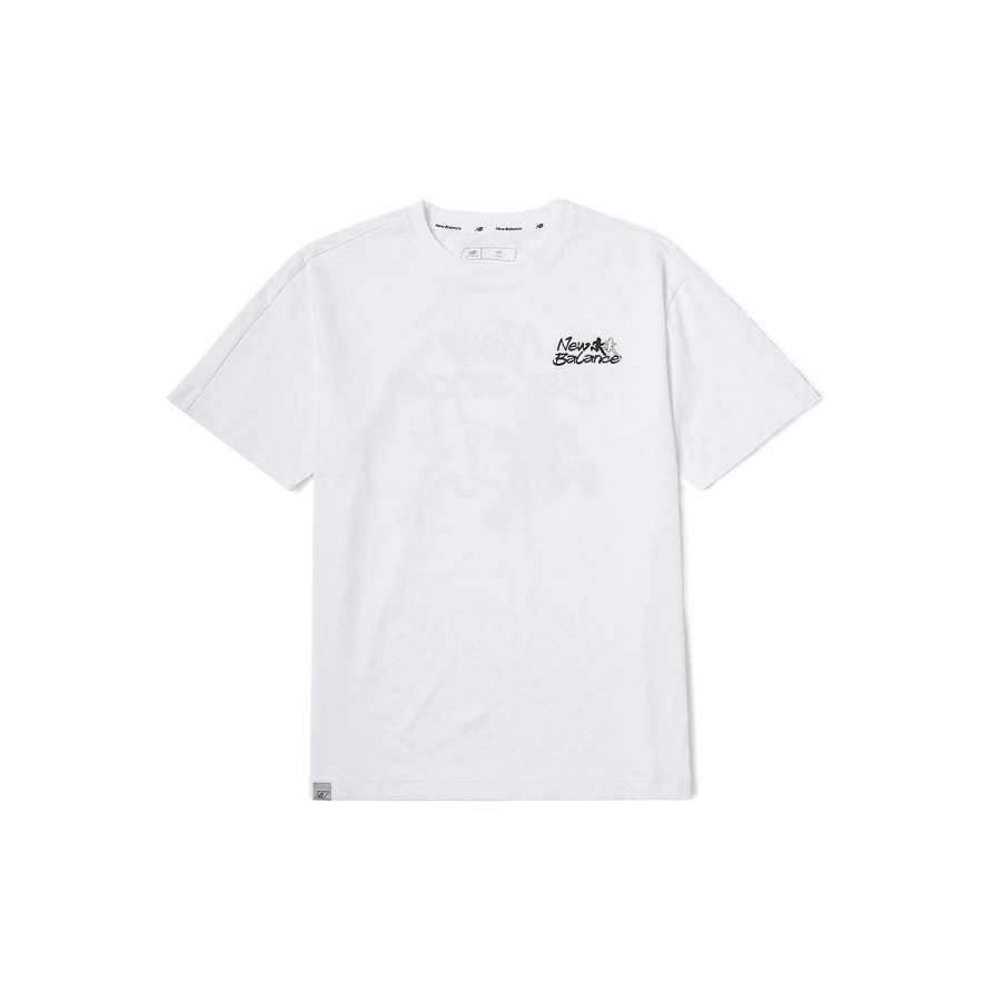 New Balance New Balance FROZEN UNI T Shirt Men's White