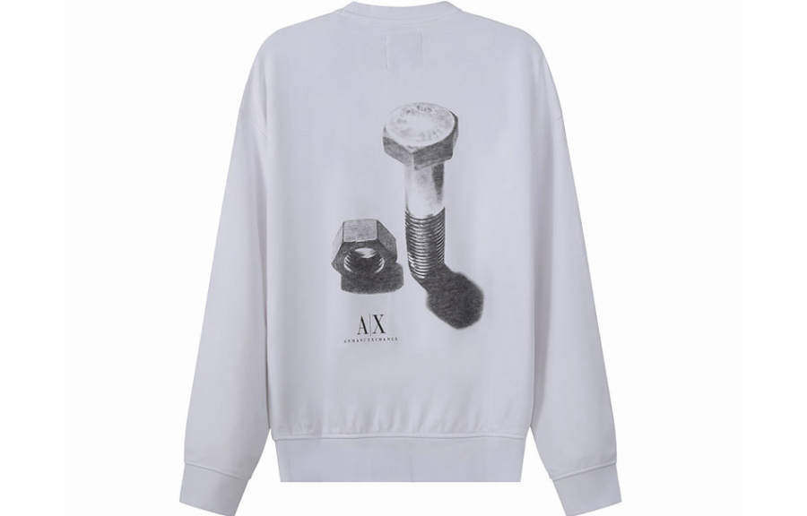 ARMANI EXCHANGE ARMANI EXCHANGEAE Sweatshirt Men's White