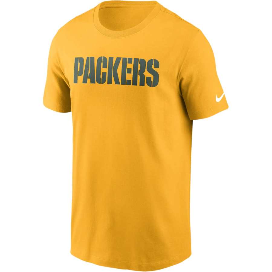 Nike Nike Green Bay Packers Primetime Wordmark Essential Men's Nike Nfl T Shirt