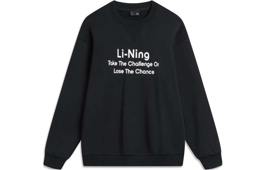 Li-Ning Li Ning Sports Fashion Collection Sweatshirt Unisex Black