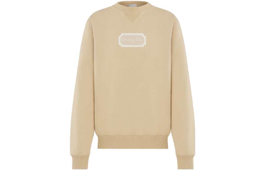 DIOR DIOR Homme Logo Patch Crewneck Sweatshirt