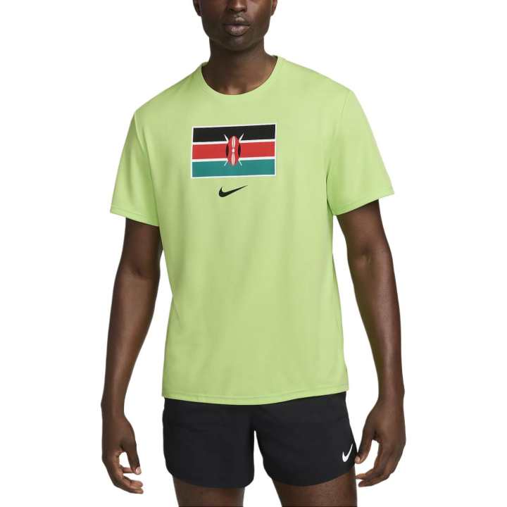 Nike Nike Dri Fit SS24 T Shirt Men's Lime
