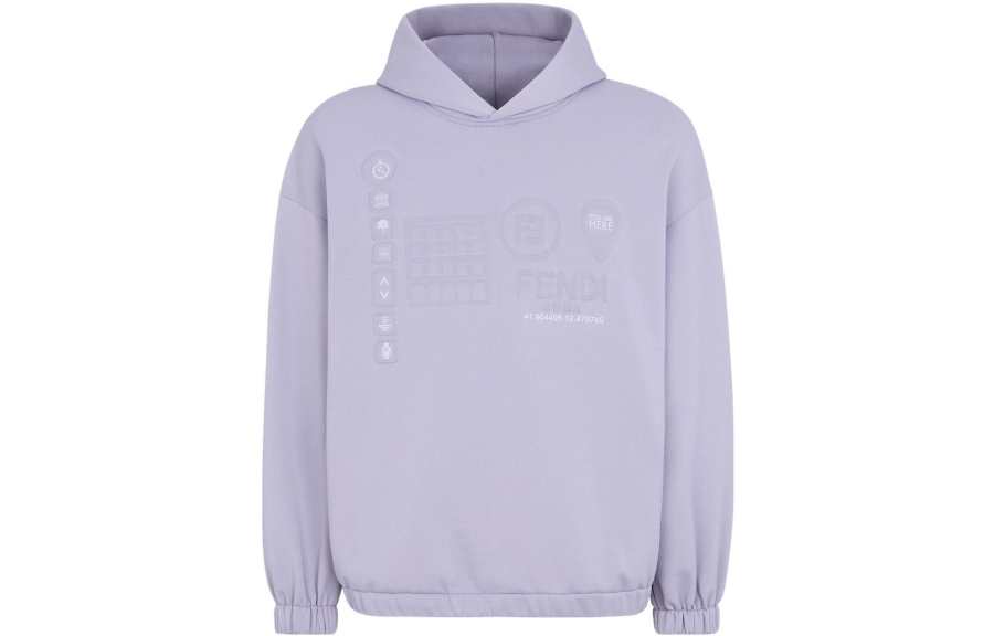 FENDI FENDI Sweatshirt Men's Light Purple