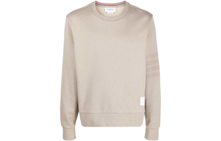 THOM BROWNE THOM BROWNE 4 Bar Stripes Cotton Sweatshirt