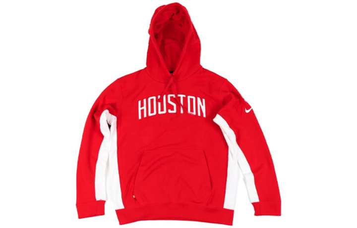 Nike Nike Sweatshirts Men's Red Hooded Moderate Regular