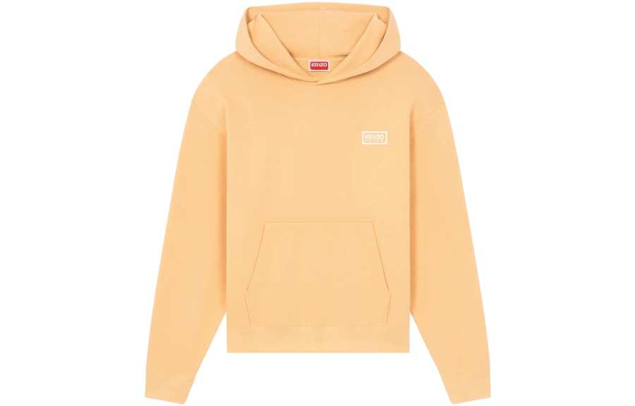 KENZO KENZO Logo Embroidered Drawstring Hoodie