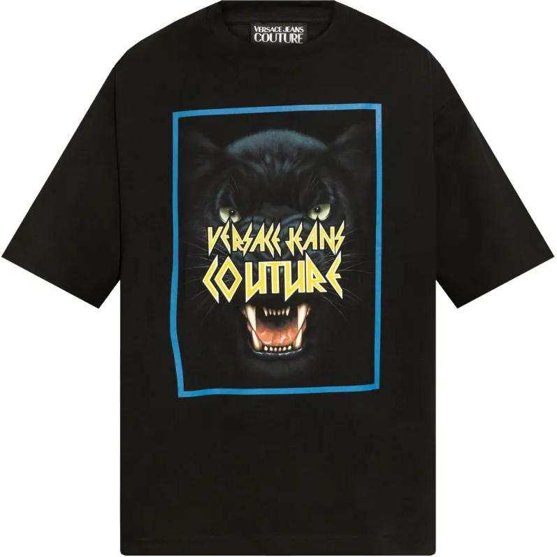 VERSACE JEANS COUTURE Panther Graphic T Shirt