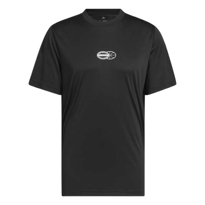 Adidas Adidas T Shirts Men's Black Crew Neck Moderate