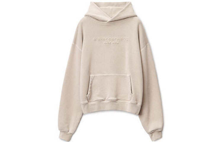 Alexander Wang FW22 Sweatshirt Unisex Beige Apricot