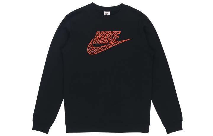 Nike Nike Sweatshirts Men's Black Crew Neck Moderate Other