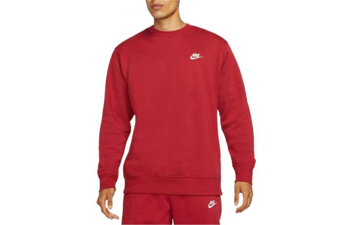Nike Nike Sweatshirts Men's Red Crew Neck Moderate Other