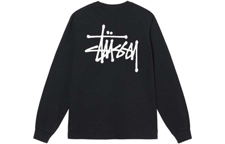 Stussy Stussy Basic Pigment Dyed Long Sleeve Tee