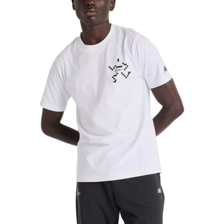 New Balance New Balance NYC Marathon GraphicTCS T Shirt Men's White