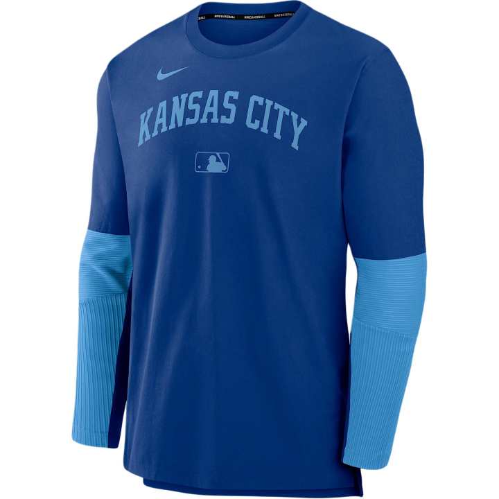 Nike Nike Kansas City S Authentic Collection Player Men's Nike Dri FIT Mlb Pullover Sweatshirt