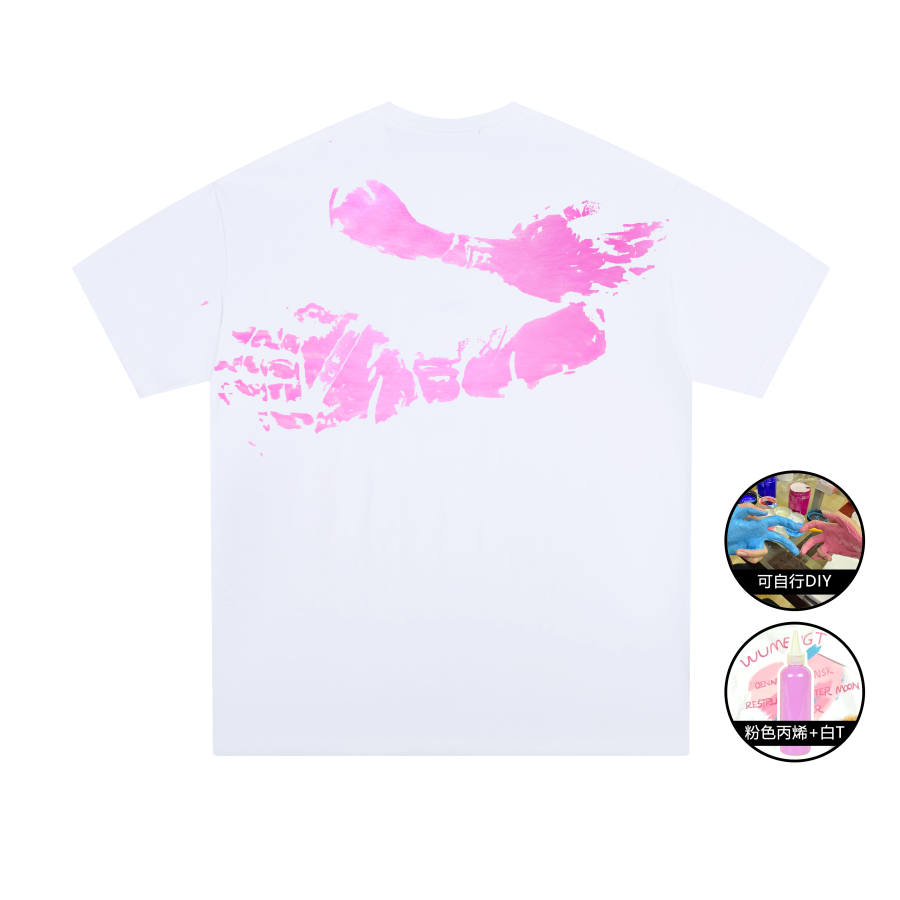 DNBH T Shirts Unisex Crew Neck Moderate Straight Fit