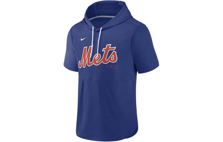 Nike Nike Sleeve Pullover Hoodie Sweatshirt Men's Blue