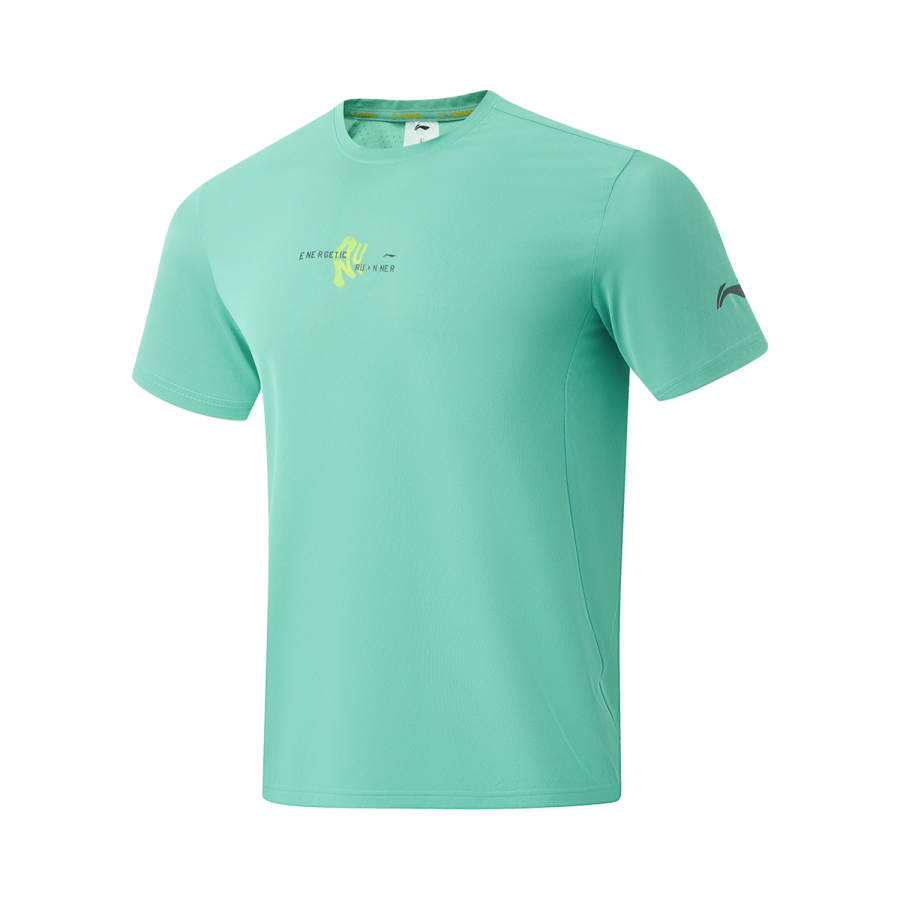 Li-Ning Li Ning T Shirt Men's Mint Green