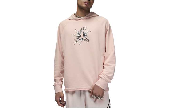 Jordan Jordan Sweatshirts Men's Pink Hooded Moderate Other