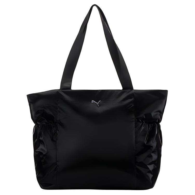 PUMA Fabric Tote Bag, Shopping Bag, Shoulder Bag Regular Women's Black