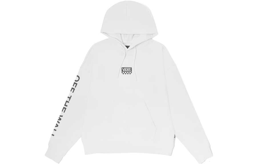 Vans Vans Sweatshirts Unisex White Hooded Moderate Regular