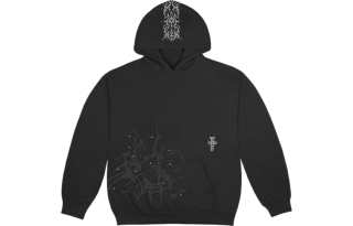 Travis Scott Studded Pullover Hoodie