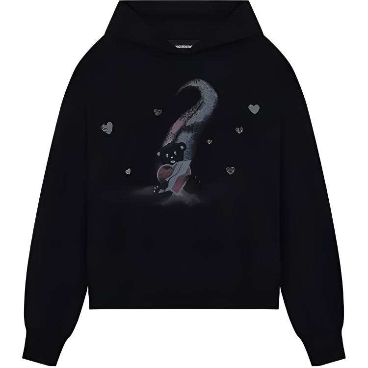 WE11DONE WE11DONE Logo-print Long-sleeve Hoodie
