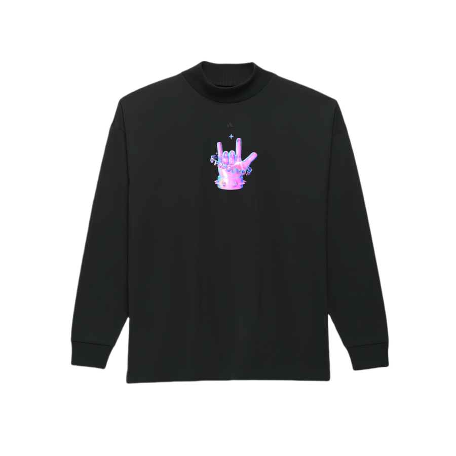 Adidas Adidas T Shirts Unisex Black Crew Neck Straight Fit