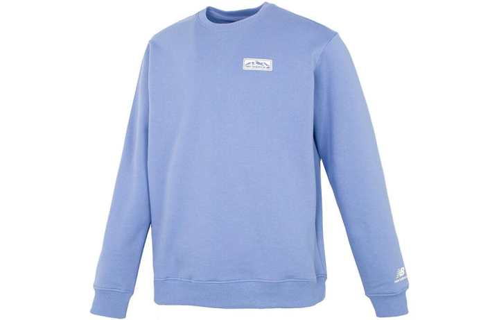 New Balance New Balance Sweatshirts Unisex Blue Crew Neck Moderate Regular