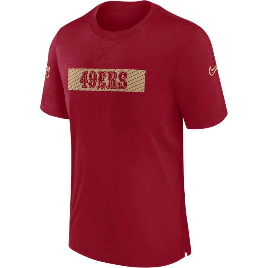 Nike Nike San Francisco 49ers Sideline Player Men's Nike Dri FIT Nfl T Shirt