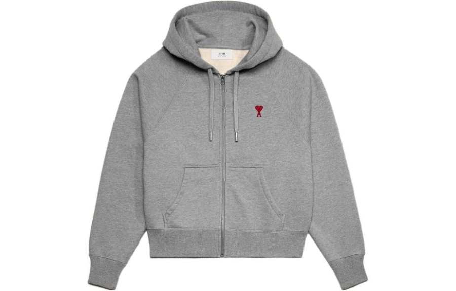 AMIPARIS FW23 Sweatshirt Unisex Smoke Gray