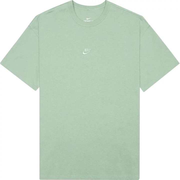 Nike Nike T Shirts Men's Green Crew Neck Moderate Straight Fit
