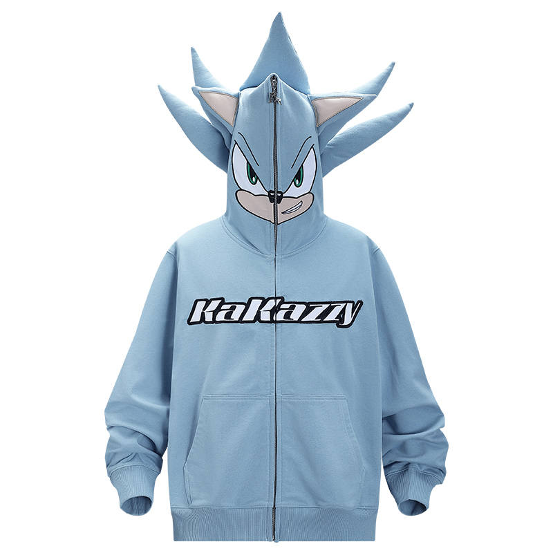 KAKAZZY Sweatshirt Unisex Light Blue