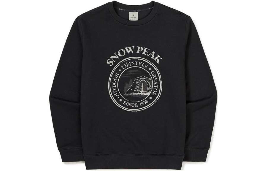 Snow Peak Snow Peak Sweatshirt Men's Charcoal