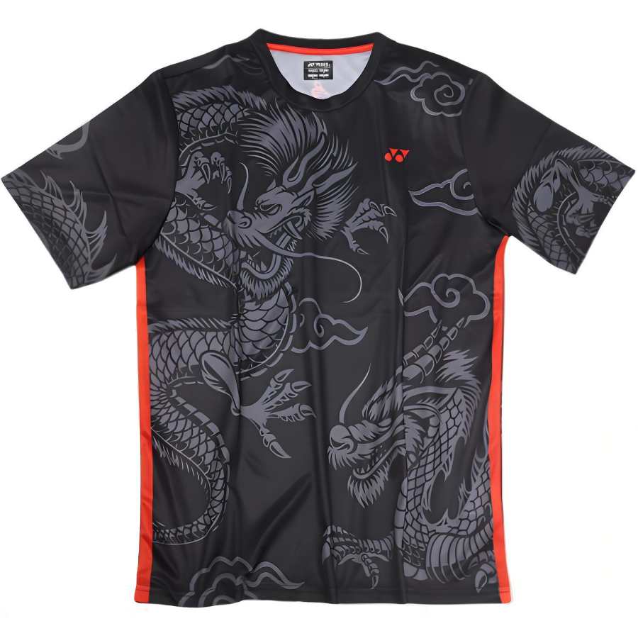 YONEX T Shirts Men's Crew Neck Moderate Straight Fit