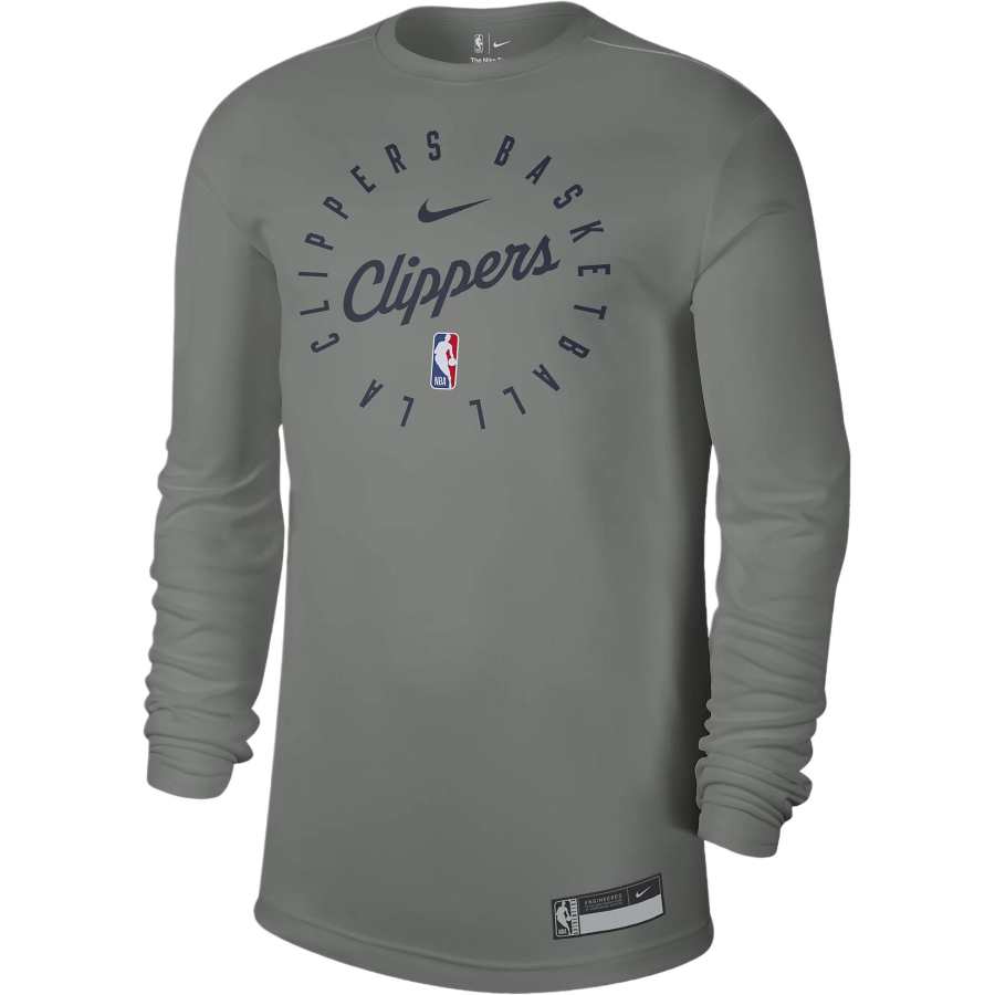 Nike Nike La Clippers Men's Nike Dri FIT Nba Long Sleeve T Shirt