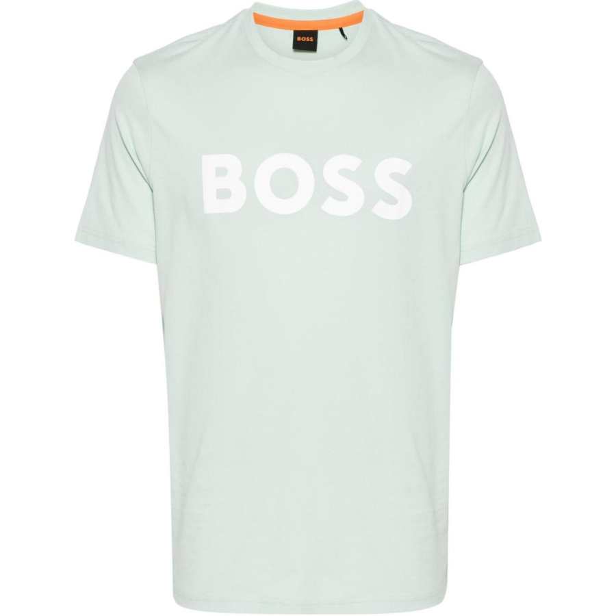 HUGO BOSS Logo-rubberised Cotton T-shirt