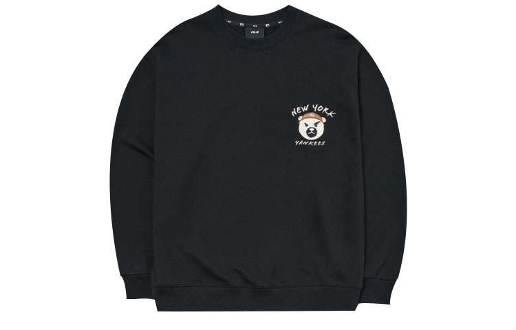 MLB MLB Sweatshirts Unisex Black Crew Neck Moderate Regular