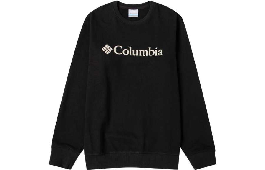 Columbia Sweatshirts Men's Black Crew Neck Moderate Regular