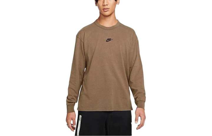 Nike Nike Sweatshirts Men's Brown Crew Neck Moderate Other