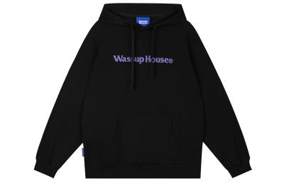 WASSUP Sweatshirts Unisex Hooded Moderate Regular