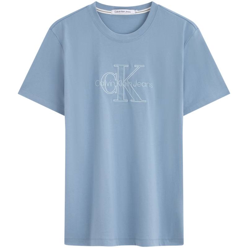 Calvin Klein T Shirts Men's Crew Neck Moderate Straight Fit
